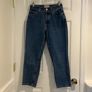 EVERLANE Women’s 100% Organic Cotton The Curvy 90’s Cheeky Straight Jeans 29A